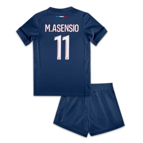 M.Asensio PSG Hjemmebanetrøje Børn 2024/2025